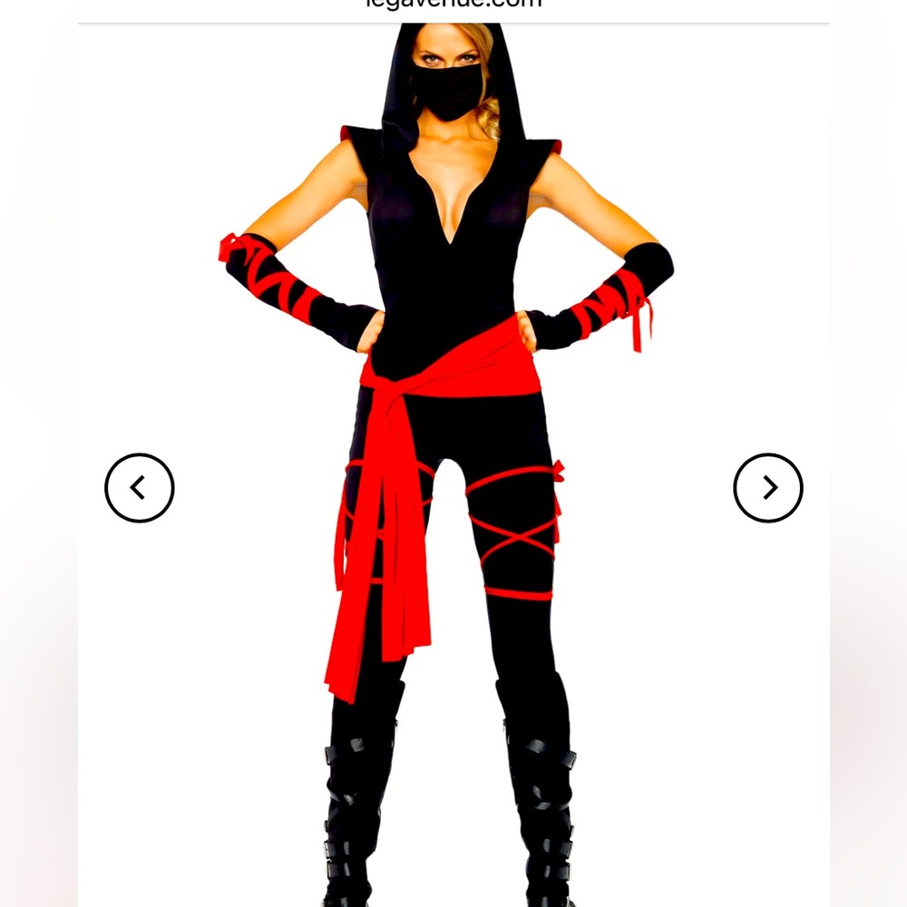 Sexy Deadly Ninja 4 PC Costume Large